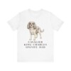 Cavalier King Charles Spaniel Dad Shirt, Vintage Dog Sketch Tee, Dog Dad Gift