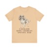 Cavalier King Charles Spaniel Dad Shirt, Vintage Dog Sketch Tee, Dog Dad Gift
