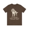 Cavalier King Charles Spaniel Dad Shirt, Vintage Dog Sketch Tee, Dog Dad Gift