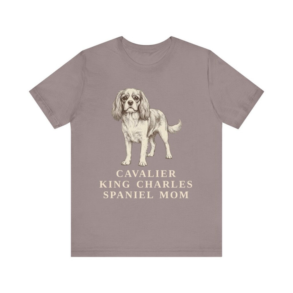 Cavalier King Charles Spaniel Mom Shirt, Vintage Dog Sketch Tee, Dog Mom Gift Cavalier King Charles Spaniel Mom Shirt, Vintage Dog Sketch Tee, Dog Mom Gift