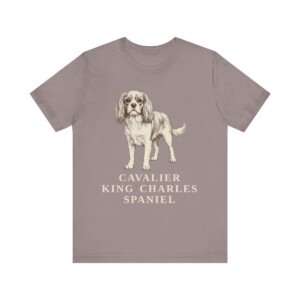 Cavalier King Charles Spaniel Lover Shirt, Vintage Dog Sketch Tee, Dog Lover Gift Cavalier King Charles Spaniel Lover Shirt, Vintage Dog Sketch Tee, Dog Lover Gift