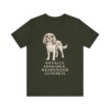 Cavalier King Charles Spaniel Humor Shirt, Vintage Dog Sketch Tee, Dog Humor Gift