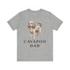 Cavapoo Dad Shirt, Vintage Dog Sketch Tee, Dog Dad Gift