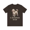 Cavapoo Dad Shirt, Vintage Dog Sketch Tee, Dog Dad Gift
