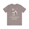 Cavapoo Mom Shirt, Vintage Dog Sketch Tee, Dog Mom Gift