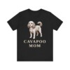 Cavapoo Mom Shirt, Vintage Dog Sketch Tee, Dog Mom Gift