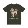 Cavapoo Lover Shirt, Vintage Dog Sketch Tee, Dog Lover Gift