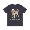 Cavapoo Lover Shirt, Vintage Dog Sketch Tee, Dog Lover Gift