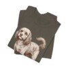 Cavapoo Lover Shirt, Vintage Dog Sketch Tee, Dog Lover Gift