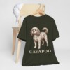 Cavapoo Lover Shirt, Vintage Dog Sketch Tee, Dog Lover Gift