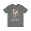 Cavapoo Humor Shirt, Vintage Dog Sketch Tee, Dog Humor Gift