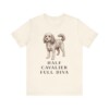 Cavapoo Humor Shirt, Vintage Dog Sketch Tee, Dog Humor Gift