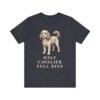 Cavapoo Humor Shirt, Vintage Dog Sketch Tee, Dog Humor Gift