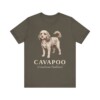 Cavapoo Latin Shirt, Vintage Dog Sketch Tee, Dog Latin Gift