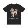 Cavapoo Lover Shirt, Vintage Dog Sketch Tee, Dog Lover Gift