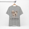 Cavapoo Latin Shirt, Vintage Dog Sketch Tee, Dog Latin Gift