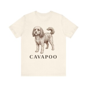 Cavapoo Lover Shirt, Vintage Dog Sketch Tee, Dog Lover Gift Cavapoo Lover Shirt, Vintage Dog Sketch Tee, Dog Lover Gift