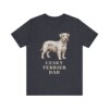 Cesky Terrier Dad Shirt, Vintage Dog Sketch Tee, Dog Dad Gift