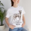 Cesky Terrier Mom Shirt, Vintage Dog Sketch Tee, Dog Mom Gift Cesky Terrier Mom Shirt, Vintage Dog Sketch Tee, Dog Mom Gift
