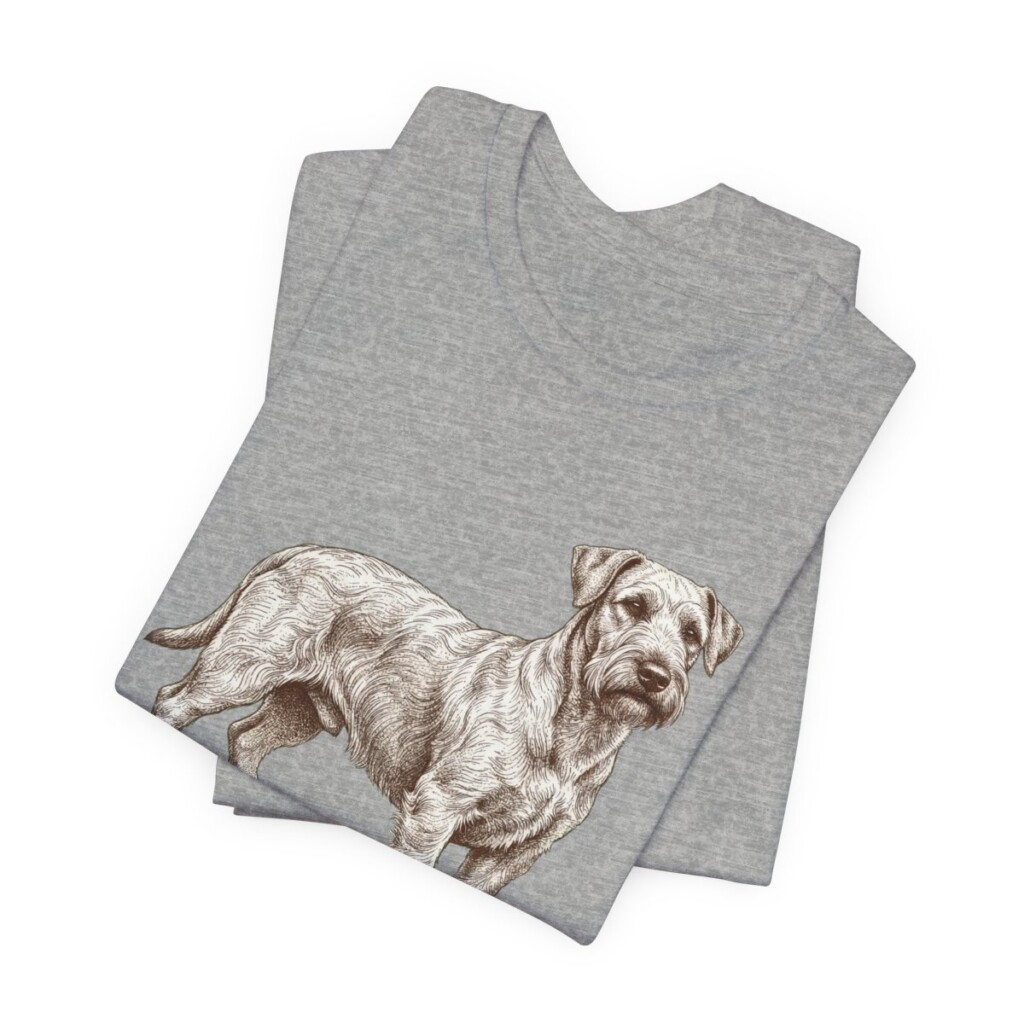 Cesky Terrier Lover Shirt, Vintage Dog Sketch Tee, Dog Lover Gift