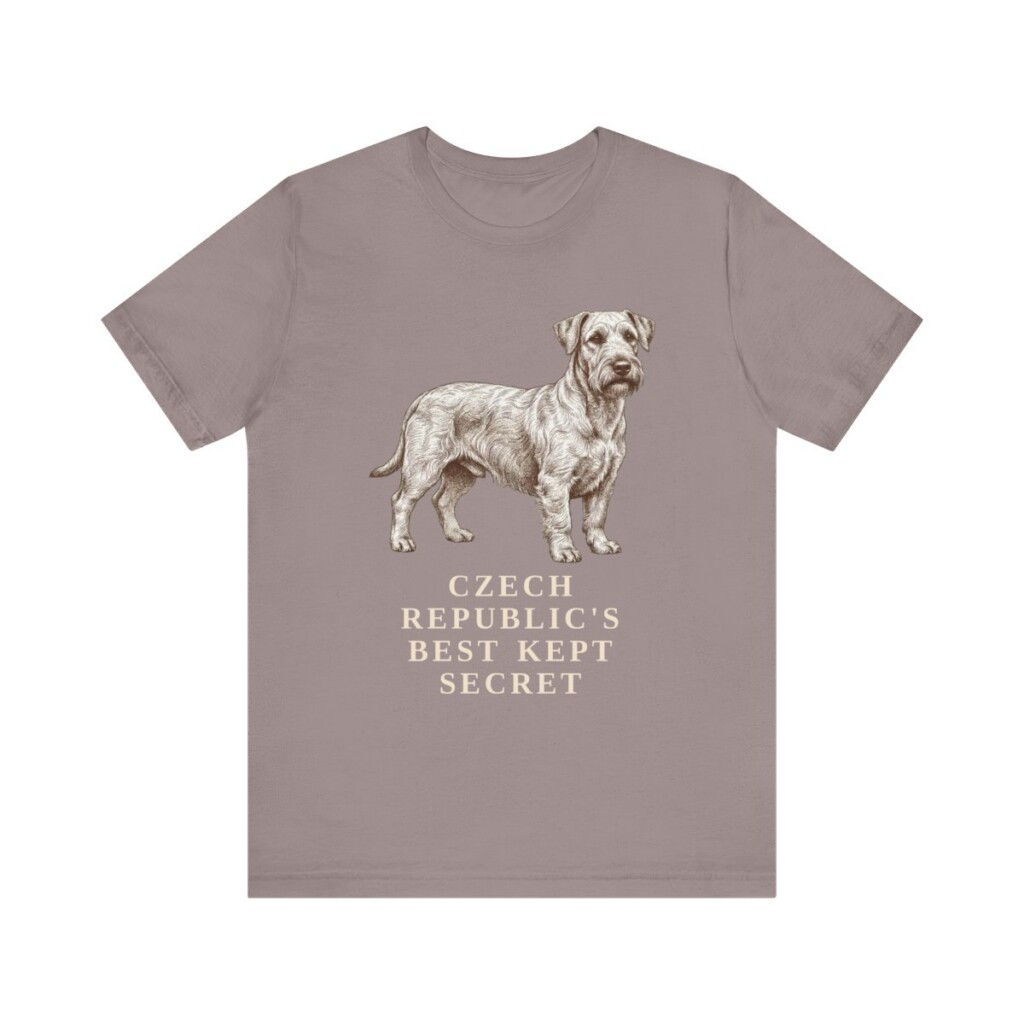 Cesky Terrier Humor Shirt, Vintage Dog Sketch Tee, Dog Humor Gift