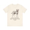 Chesapeake Bay Retriever Dad Shirt, Vintage Dog Sketch Tee, Dog Dad Gift