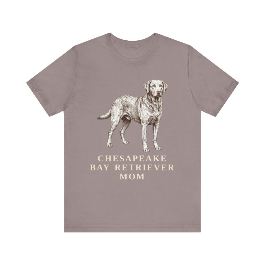 Chesapeake Bay Retriever Mom Shirt, Vintage Dog Sketch Tee, Dog Mom Gift