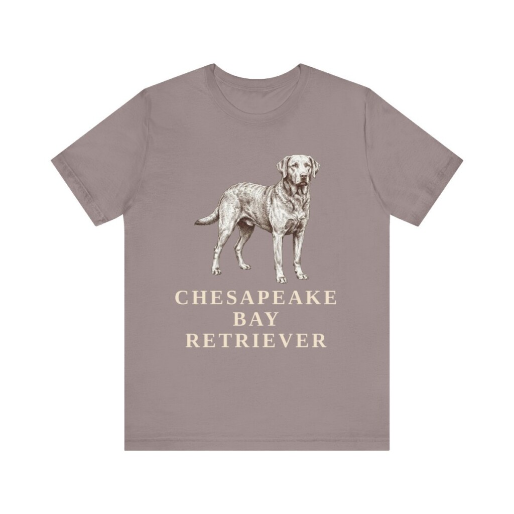 Chesapeake Bay Retriever Lover Shirt, Vintage Dog Sketch Tee, Dog Lover Gift