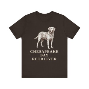 Chesapeake Bay Retriever Lover Shirt, Vintage Dog Sketch Tee, Dog Lover Gift