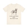 Chesapeake Bay Retriever Lover Shirt, Vintage Dog Sketch Tee, Dog Lover Gift