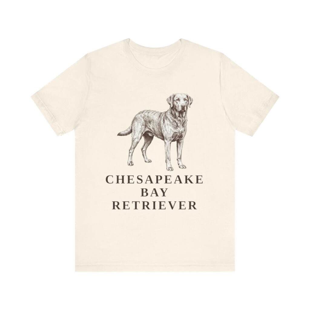 Chesapeake Bay Retriever Lover Shirt, Vintage Dog Sketch Tee, Dog Lover Gift
