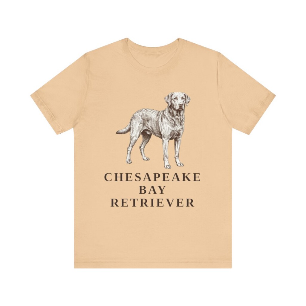 Chesapeake Bay Retriever Lover Shirt, Vintage Dog Sketch Tee, Dog Lover Gift