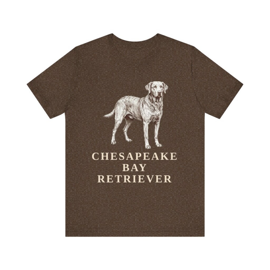 Chesapeake Bay Retriever Lover Shirt, Vintage Dog Sketch Tee, Dog Lover Gift