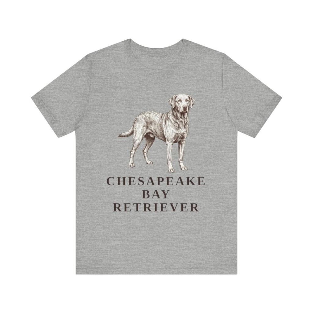Chesapeake Bay Retriever Lover Shirt, Vintage Dog Sketch Tee, Dog Lover Gift