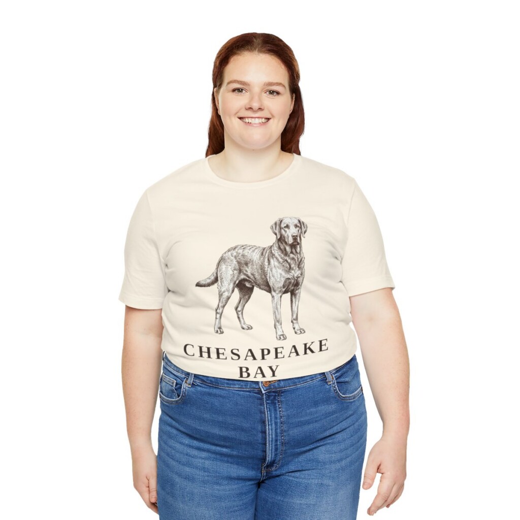 Chesapeake Bay Retriever Lover Shirt, Vintage Dog Sketch Tee, Dog Lover Gift