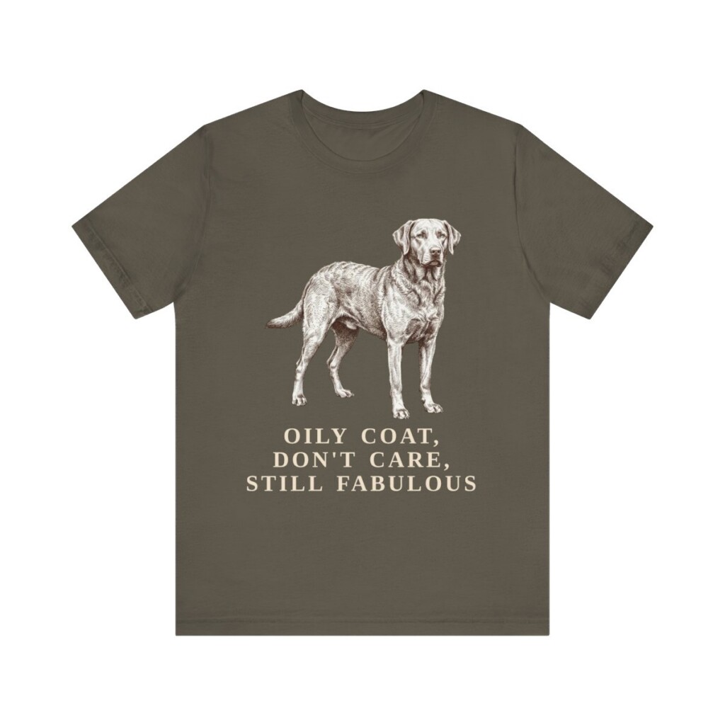 Chesapeake Bay Retriever Humor Shirt, Vintage Dog Sketch Tee, Dog Humor Gift
