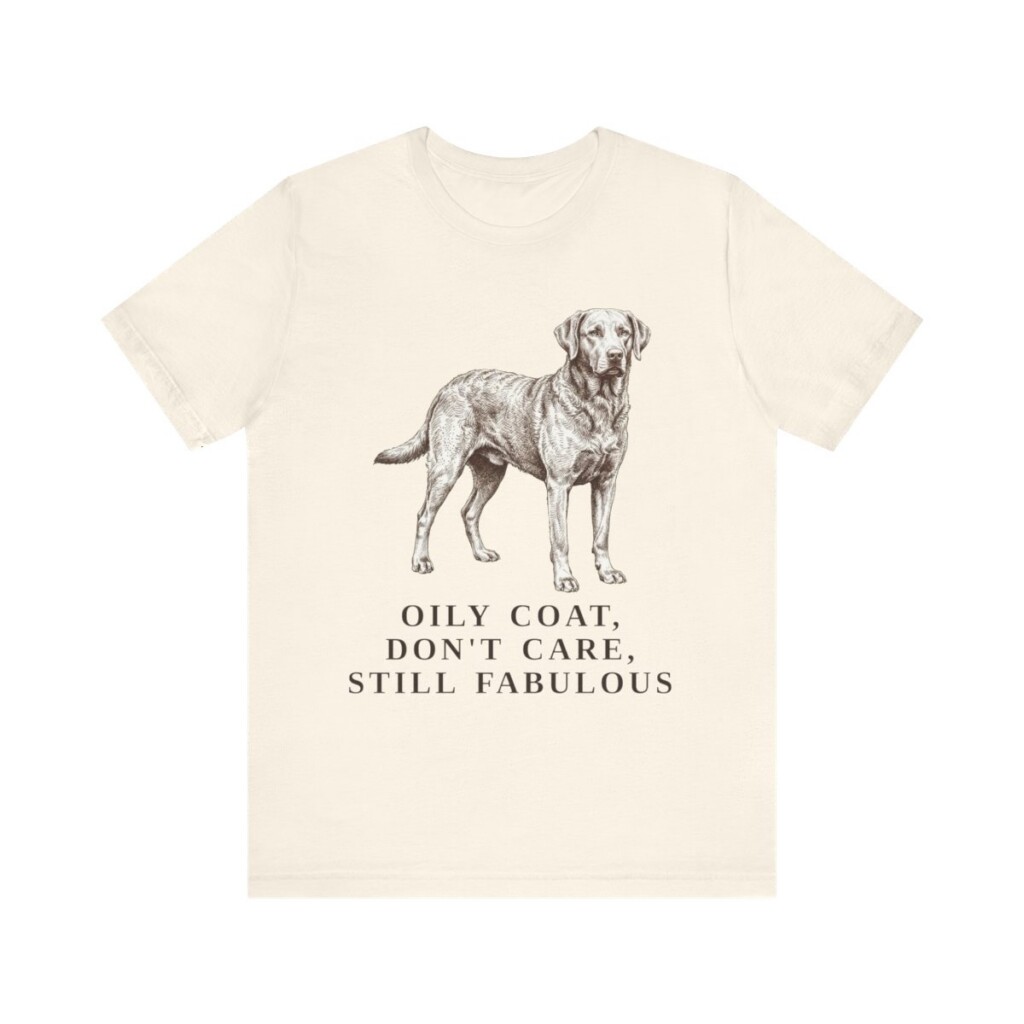 Chesapeake Bay Retriever Humor Shirt, Vintage Dog Sketch Tee, Dog Humor Gift
