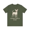 Chihuahua Dad Shirt, Vintage Dog Sketch Tee, Dog Dad Gift