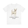 Chihuahua Dad Shirt, Vintage Dog Sketch Tee, Dog Dad Gift