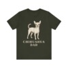 Chihuahua Dad Shirt, Vintage Dog Sketch Tee, Dog Dad Gift