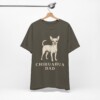 Chihuahua Dad Shirt, Vintage Dog Sketch Tee, Dog Dad Gift