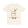 Chihuahua Mom Shirt, Vintage Dog Sketch Tee, Dog Mom Gift Chihuahua Mom Shirt, Vintage Dog Sketch Tee, Dog Mom Gift
