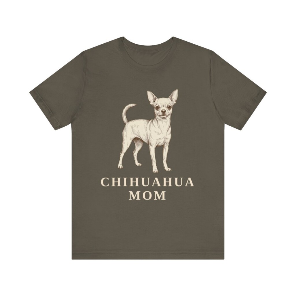 Chihuahua Mom Shirt, Vintage Dog Sketch Tee, Dog Mom Gift Chihuahua Mom Shirt, Vintage Dog Sketch Tee, Dog Mom Gift