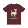 Chihuahua Lover Shirt, Vintage Dog Sketch Tee, Dog Lover Gift