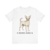 Chihuahua Lover Shirt, Vintage Dog Sketch Tee, Dog Lover Gift