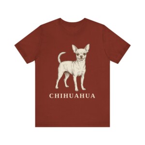 Chihuahua Lover Shirt, Vintage Dog Sketch Tee, Dog Lover Gift