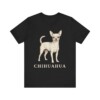 Chihuahua Lover Shirt, Vintage Dog Sketch Tee, Dog Lover Gift