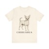 Chihuahua Lover Shirt, Vintage Dog Sketch Tee, Dog Lover Gift