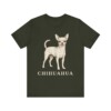 Chihuahua Lover Shirt, Vintage Dog Sketch Tee, Dog Lover Gift