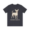 Chihuahua Lover Shirt, Vintage Dog Sketch Tee, Dog Lover Gift